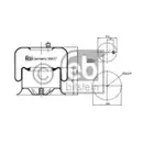 FEBI BILSTEIN 35877 Luftfederbalg für MERCEDES-BENZ