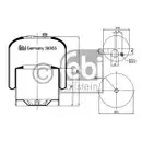 Federbalg Luftfederung Febi Bilstein 38363 für Mercedes Benz für Mercedes Benz