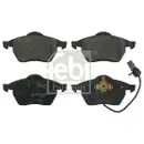 FEBI BILSTEIN 16398 Bremsbelagsatz für VW, SEAT, FORD
