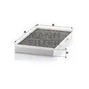 MANN-FILTER CUK 3540 Innenraumluftfilter
