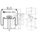 FEBI BILSTEIN 35621 Luftfederbalg für RENAULT