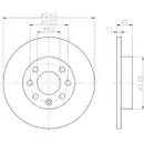TEXTAR 92111303 Bremsscheiben 2 Stück OPEL