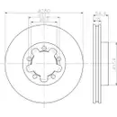 TEXTAR 92151803 Bremsscheiben 2 Stück FORD