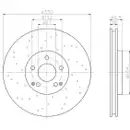 TEXTAR 92119803 Bremsscheiben 2 Stück MERCEDES-BENZ