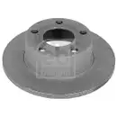 FEBI BILSTEIN 09076 Bremsscheiben 2 Stück hinten für AUDI