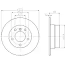 TEXTAR 92072303 Bremsscheiben 2 Stück BMW