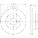 TEXTAR 92253103 Bremsscheiben 2 Stück NISSAN