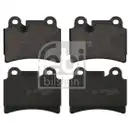 FEBI BILSTEIN 16671 Bremsbelagsatz für VW