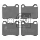 Febi Bilstein Bremsenset Scheiben 258 mm voll Bremsbeläge hinten Mercedes W201