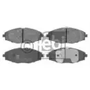 FEBI BILSTEIN 16341 Bremsbelagsatz für DAEWOO, CHEVROLET