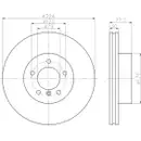 TEXTAR 92122605 Bremsscheiben 2 Stück BMW