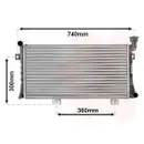 VAN WEZEL 26002015 Motorkuehler