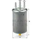 MANN-FILTER WK 829/7 Kraftstoffilter