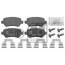 Febi Bilstein Bremsenset Scheiben Ø264 4-Loch voll Beläge hint. Opel Astra Combo