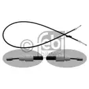 Seilzug Feststellbremse Febi Bilstein 34906 für Mercedes Benz für Mercedes Benz