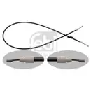 Seilzug Feststellbremse Febi Bilstein 34906 für Mercedes Benz für Mercedes Benz