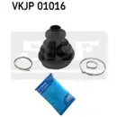 SKF VKJP 01016 Semi-universeller Faltenbalg: H: 105 mm,