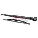 Wischarm Scheibenreinigung Metzger 2190206 für Audi Hinten