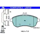 ATE 13.0470-2732.2 Ceramic Belagsatz