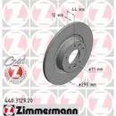 ZIMMERMANN 440.3129.20 Bremsscheiben 2 Stück PEUGEOT
