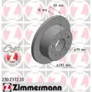 ZIMMERMANN 230.2372.20 Bremsscheiben 2 Stück FIAT