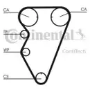 CONTINENTAL CTAM CT974WP1 Zahnriemen Kit + Wasserpumpe