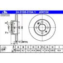 ATE 24.0108-0104.1 Bremsscheiben 2 Stück RENAULT