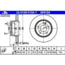 ATE Bremsenset Bremsscheiben Ø278 voll Bremsbeläge WK hinten Mercedes C-Klasse
