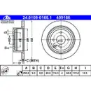 ATE 24.0109-0166.1 Bremsscheiben 2 Stück hinten NISSAN