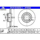 ATE 24.0110-0232.1 Bremsscheiben 2 Stück VW