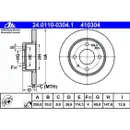 ATE 24.0110-0304.1 Bremsscheiben 2 Stück MITSUBISHI