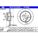 ATE 24.0110-0320.1 Bremsscheiben 2 Stück TOYOTA