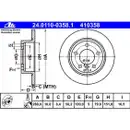 ATE 24.0110-0358.1 Bremsscheiben 2 Stück MINI