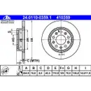 ATE 24.0110-0359.1 Bremsscheiben 2 Stück ALFA ROMEO