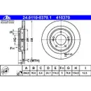 ATE 24.0110-0370.1 Bremsscheiben 2 Stück HYUNDAI