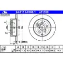 ATE Bremsenset Bremsscheiben Ø297 voll Bremsbeläge hinten Toyota Verso R2