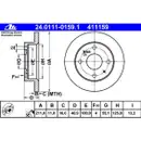 ATE 24.0111-0159.1 Bremsscheiben 2 Stück DAIHATSU