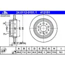 ATE 24.0112-0151.1 Bremsscheiben 2 Stück VOLVO