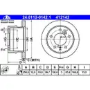 ATE 24.0112-0142.1 Bremsscheiben 2 Stück VW