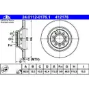 ATE 24.0112-0176.1 Bremsscheiben 2 Stück AUDI