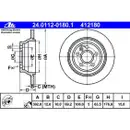 ATE 24.0112-0180.1 Bremsscheiben 2 Stück VOLVO