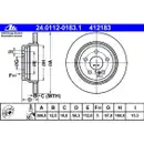 ATE 24.0112-0183.1 Bremsscheiben 2 Stück MERCEDES-BENZ