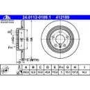 ATE Bremsenset Bremsscheiben Ø292 voll Bremsbeläge Ceramic hinten Opel Astra J