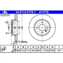 ATE 24.0113-0178.1 Bremsscheiben 2 Stück VW