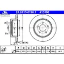 ATE 24.0113-0196.1 Bremsscheiben 2 Stück CHRYSLER