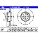 ATE 24.0113-0198.1 Bremsscheiben 2 Stück ROVER