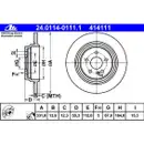 ATE 24.0114-0111.1 Bremsscheiben 2 Stück MERCEDES-BENZ