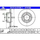 ATE 24.0114-0108.1 Bremsscheiben 2 Stück für LAND ROVER