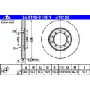 ATE 24.0116-0126.1 Bremsscheiben 2 Stück FORD
