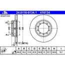 ATE 24.0116-0134.1 Bremsscheiben 2 Stück für FORD